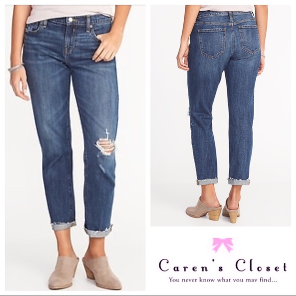 Old Navy Denim - Gap Droit Distressed Jean